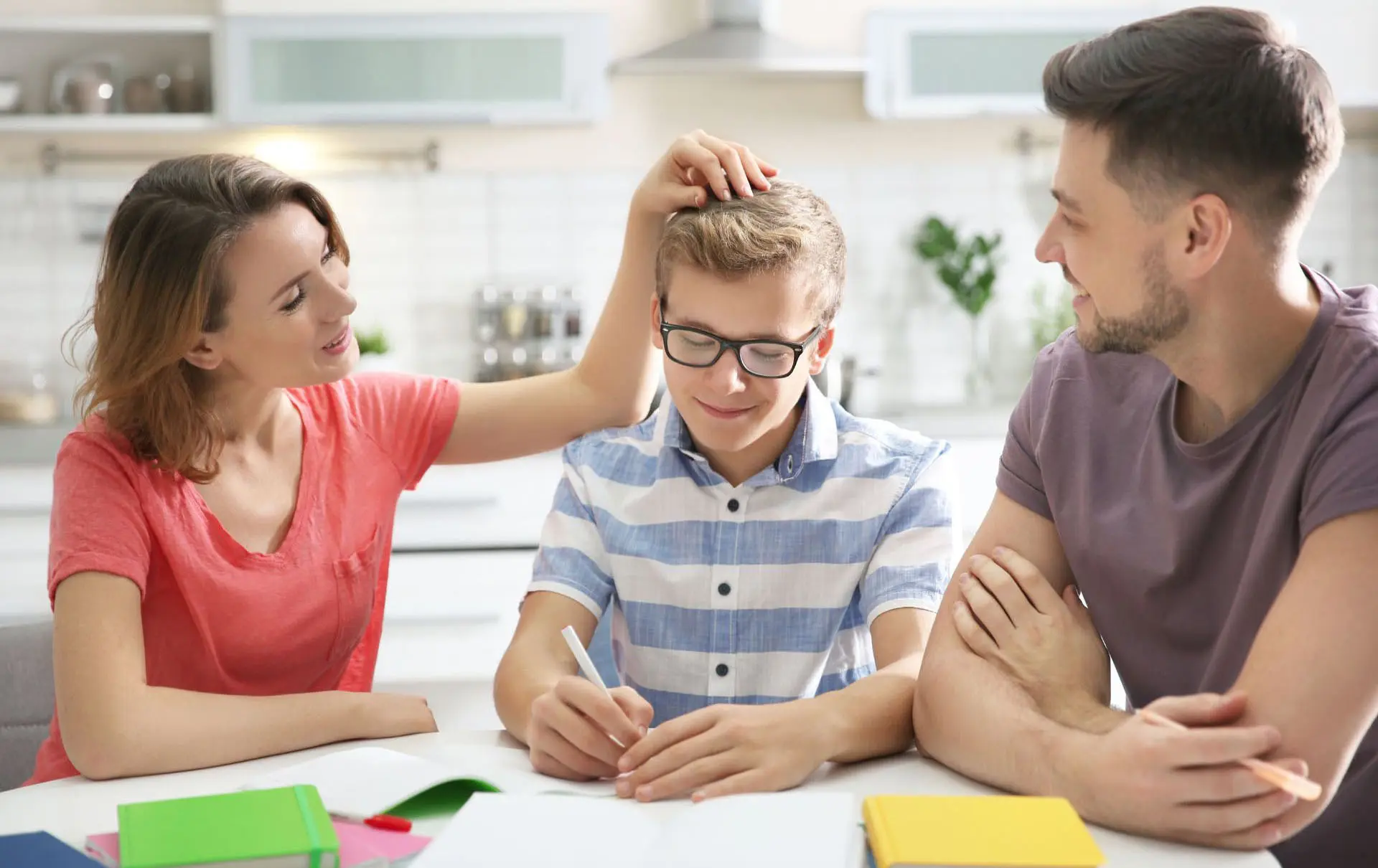Parents and teen in counseling during hallucinogen addiction treatment Parents and teen in counseling during hallucinogen addiction treatment