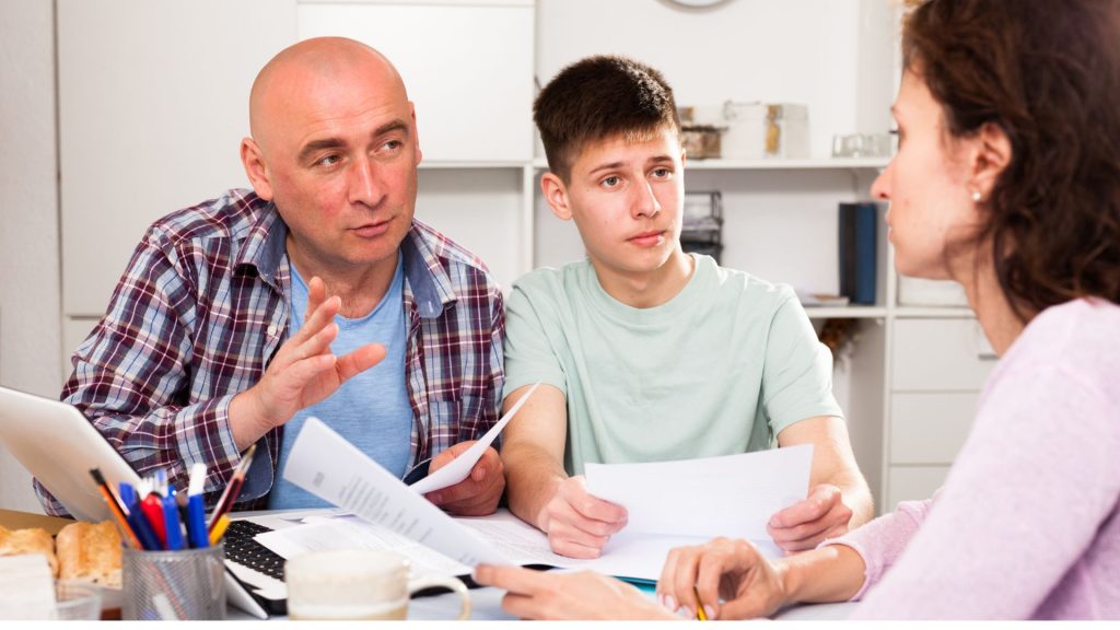 Teen substance abuse intervention