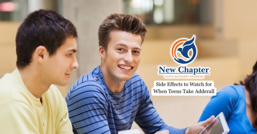 Side Effects to teen of Adderall misuse